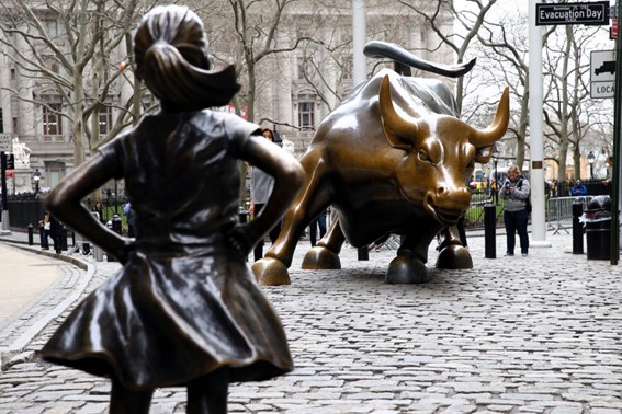 State Street Global Advisors「Fearless Girl」2